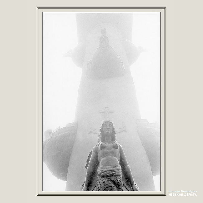 Александр Китаев. Картины Петербурга-1. Невская дельта. Ростр - 1993